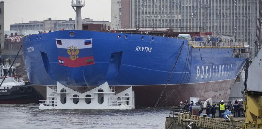 Ρωσία: Καθελκύστηκαν πυρηνικά παγοθραυστικά σκάφη στην Αρκτική - Στρατηγικής σημασίας για την χώρα