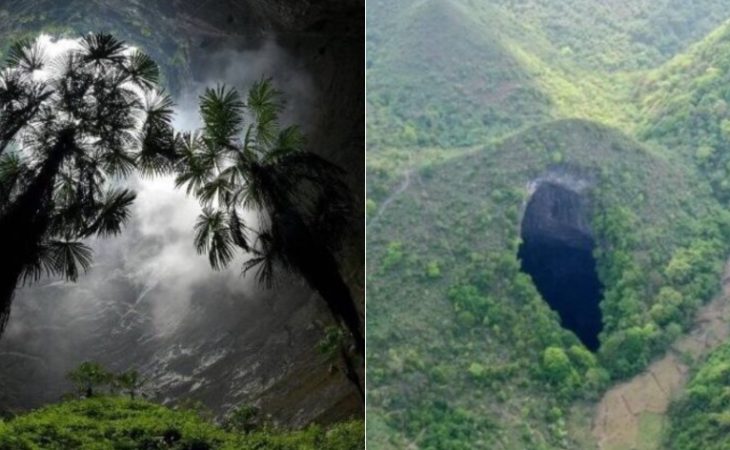 «Κόβει την ανάσα» η μεγαλύτερη καταβόθρα στον κόσμο – Που βρίσκεται ΦΩΤΟ