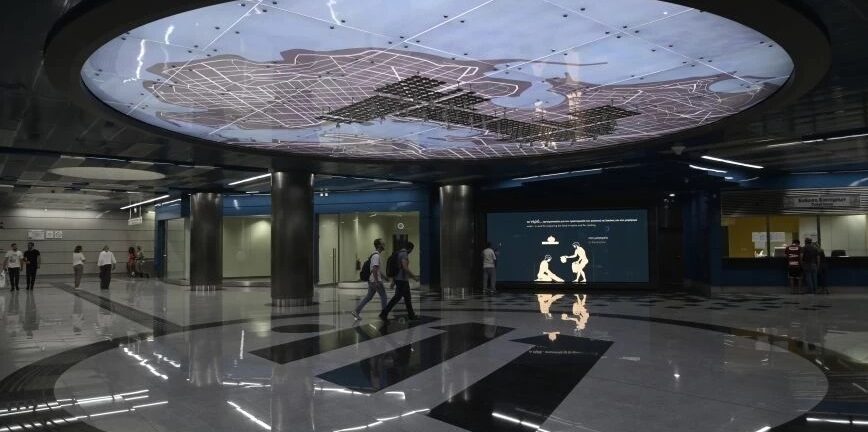 «Μετακινήσεις μέσα από την ιστορία» - Αποθέωση του Reuters για τους νέους σταθμούς του μετρό ΒΙΝΤΕΟ