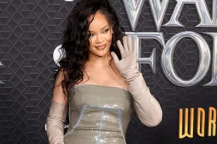 H Rihanna με παγιέτες στο κόκκινο χαλί - ΦΩΤΟ