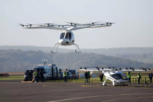 Drone-ταξί ετοιμάζονται για τους Ολυμπιακούς Αγώνες στο Παρίσι - Πέταξε για πρώτη φορά σε πραγματικές συνθήκες