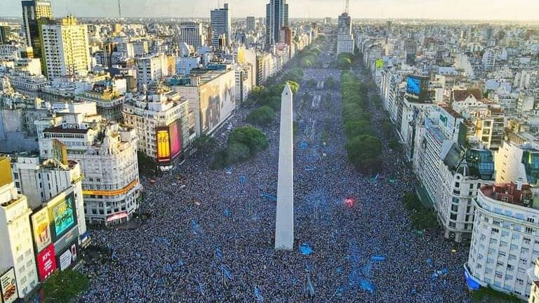 Η παρέλαση της Παγκόσμιας Πρωταθλήτριας Αργεντινής στο Μπουένος Άιρες