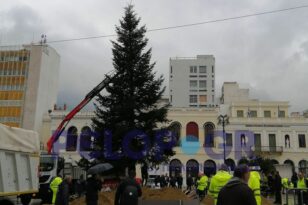 Πάτρα: Ξεκίνησε ο χριστουγεννιάτικος στολισμός της Πλατείας Γεωργίου - Η πόλη σε εορταστικό κλίμα ΦΩΤΟ