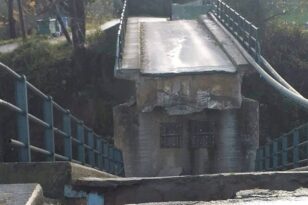 Άρτα:  Κατέρρευσε γέφυρα στο Κομπότι από την κακοκαιρία- ΦΩΤΟ
