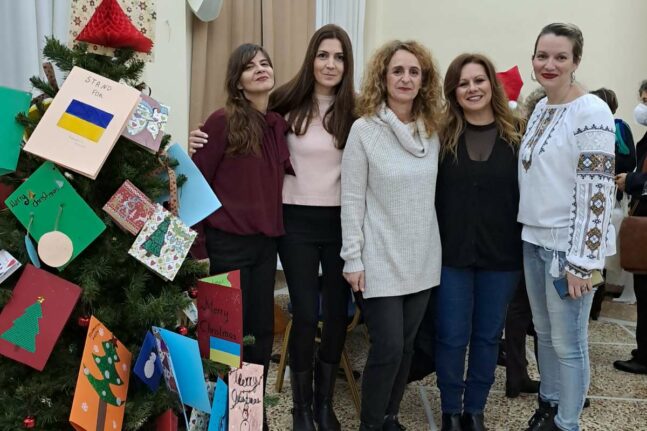 Πάτρα: «Το Δέντρο των Ευχών» στο χριστουγεννιάτικο bazaar ελληνοουκρανικής φιλίας