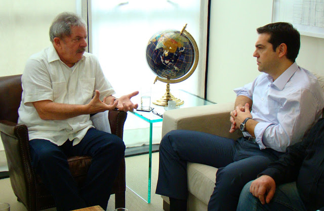 Στη Βραζιλία ο Τσίπρας - Ο μοναδικός πολιτικός που συναντά τον Λούλα πριν την ορκωμοσία