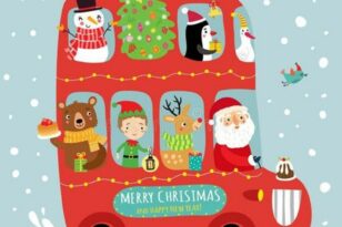 «Santa’s Bus» στο Αίγιο: Μαγικές διαδρομές σήμερα με...τον Αγιο Βασίλη
