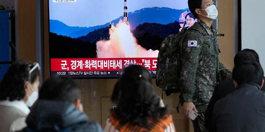 Βόρεια Κορέα: Νέα εκτόξευση βαλλιστικού πυραύλου προς τη θάλασσα