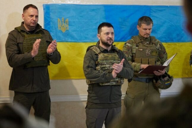 Πόλεμος στην Ουκρανία: Επίσκεψη Ζελένσκι στο Ντονμπάς - ΒΙΝΤΕΟ