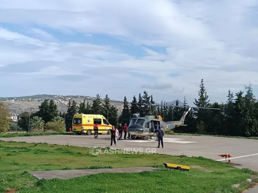 Κρήτη: 82χρονος έπαθε εγκεφαλικό - Στο νοσοκομείο... 26 ώρες μετά με ελικόπτερο της Πολεμικής Αεροπορίας