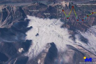 Ομίχλη ακτινοβολίας σε Φλώρινα και Νευροκόπι - Εικόνες που έδωσε δορυφόρος