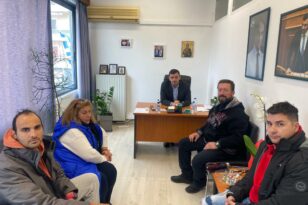 Ανδρέας Νικολακόπουλος: Συνάντηση με τους εργαζόμενους του προγράμματος Κοινωφελούς Εργασίας