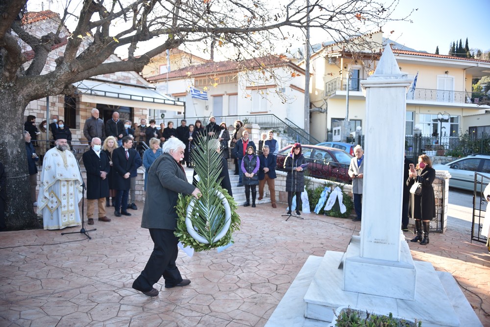 Δήμος Πατρέων και τοπική κοινότητα τίμησαν τη μνήμη των πεσόντων του Ολοκαυτώματος των Σελλών