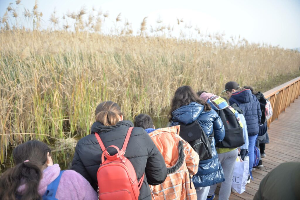 Δημοτικό Σχολείο Μιντιλογλίου: Εκπαιδευτική επίσκεψη στο Οικολογικό Πάρκο του Έλους της Αγυιάς ΦΩΤΟ