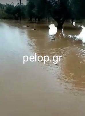 Κακοκαιρία: Πλημμυρικά φαινόμενα στην Αχαΐα ΦΩΤΟ - ΒΙΝΤΕΟ
