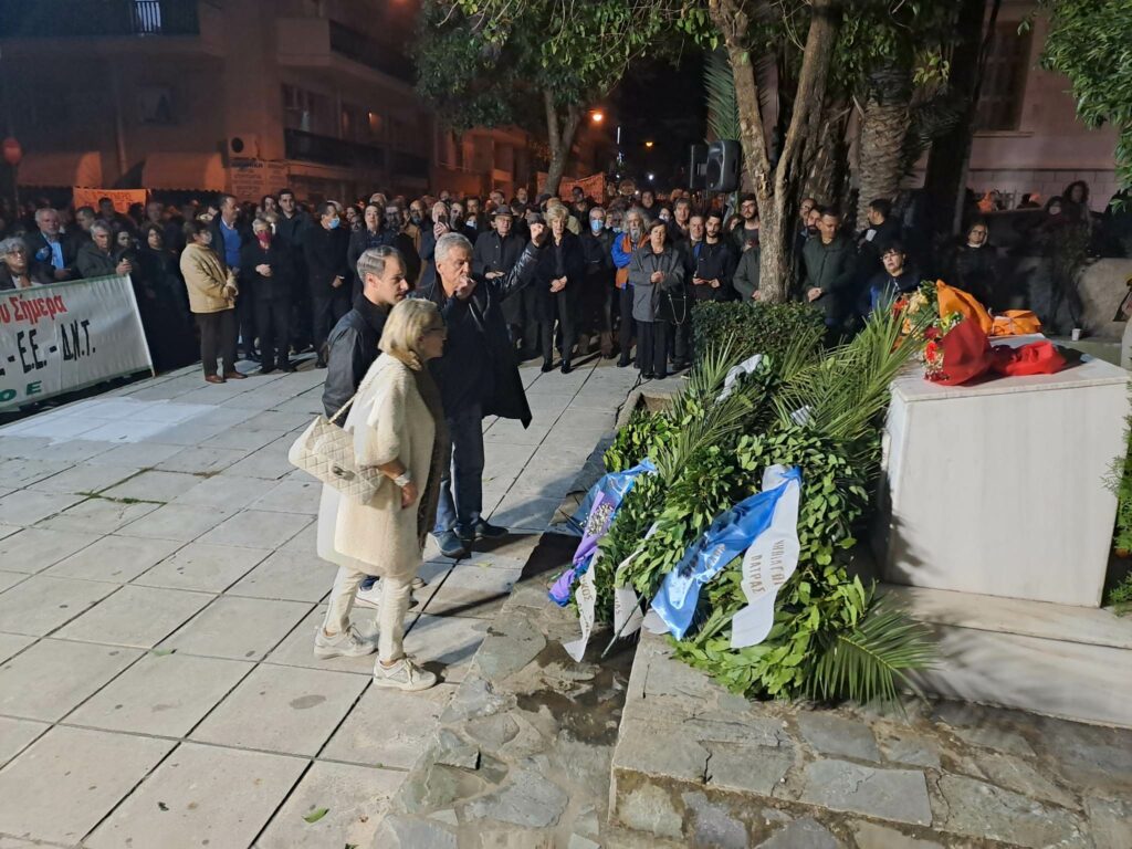 Πάτρα: Τίμησαν τη μνήμη του Νίκου Τεμπονέρα, 32 χρόνια μετά τη δολοφονία του - ΦΩΤΟ-ΒΙΝΤΕΟ