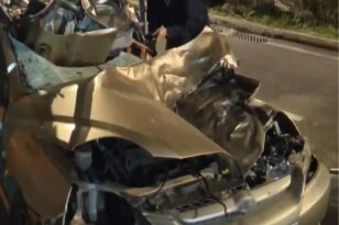 Τροχαίο στο Πέραμα:  Αυτοκίνητο «απογειώθηκε» στο αντίθετο ρεύμα - Ακαριαίος θάνατος για 65χρονο