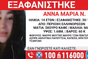 Αθήνα: Συναγερμός για εξαφάνιση 14χρονης στην περιοχή των Ελληνορώσων