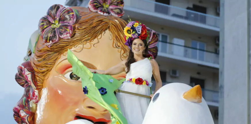 Πατρινό Καρναβάλι 2023,Ελλάδα,Βασίλισσα,Κατερίνα Βενέρη Σιούλη