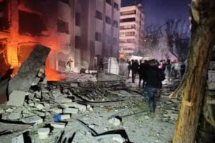 Συρία: Τουλάχιστον δύο νεκροί από ισραηλινή επίθεση με πυραύλους σε συνοικία της Δαμασκού