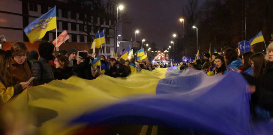 Πόλεμος στην Ουκρανία: «Βροχή» οι διαδηλώσεις κατά της Ρωσίας σε όλο τον κόσμο