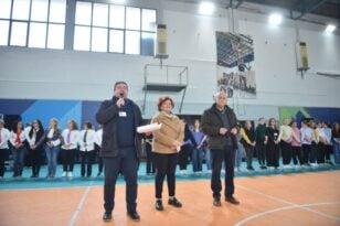 Πάτρα: Κατάμεστο το κλειστό γυμναστήριο «Κώστας Πετρόπουλος» για την κοπή πίτας του Χορευτικού - ΦΩΤΟ