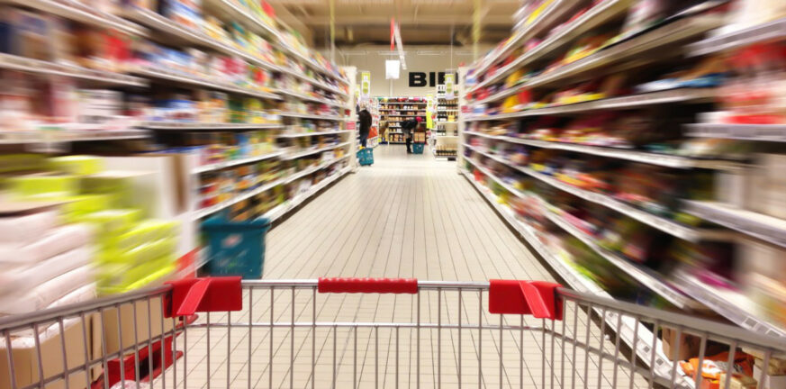 Σούπερ μάρκετ: Οι πωλήσεις τροφίμων αυξήθηκαν κατά 6,8% σε αξία μέσα στο 2022