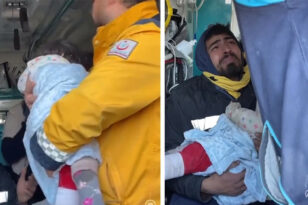Τουρκία: Διασώθηκε βρέφος μετά από 55 ώρες - Το κράτησε ζωντανό η μητέρα θηλάζοντάς το ΒΙΝΤΕΟ