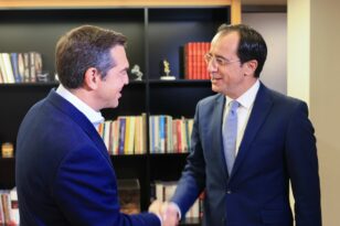 Τσίπρας: Ο πρώτος ξένος ηγέτης που θα συναντήσει τον Νίκο Χριστοδουλίδη μετά την εκλογή του