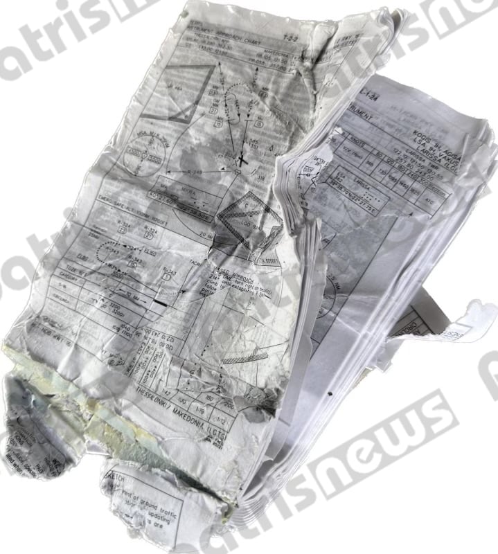 Ανδραβίδα: Ποιο είναι το επικρατέστερο σενάριο για την πτώση του Phantom - O χάρτης που είχαν μαζί τους οι πιλότοι - ΦΩΤΟ