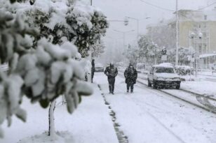 Κακοκαιρία «Μπάρμπαρα»: Σε ποιες περιοχές θα σημειωθούν χιονοπτώσεις τις επόμενες ώρες - Θα συνεχιστούν μέχρι την Παρασκευή