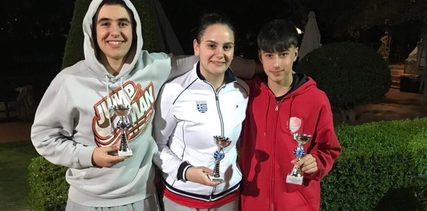 Ο Αίολος Αγυιάς επιτυχίες στο Πανελλήνιο πρωτάθλημα squash