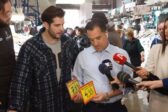 Άδωνις Γεωργιάδης: Επίσκεψη στη Βαρβάκειο - Τι είπε για τις τιμές του μπακαλιάρου