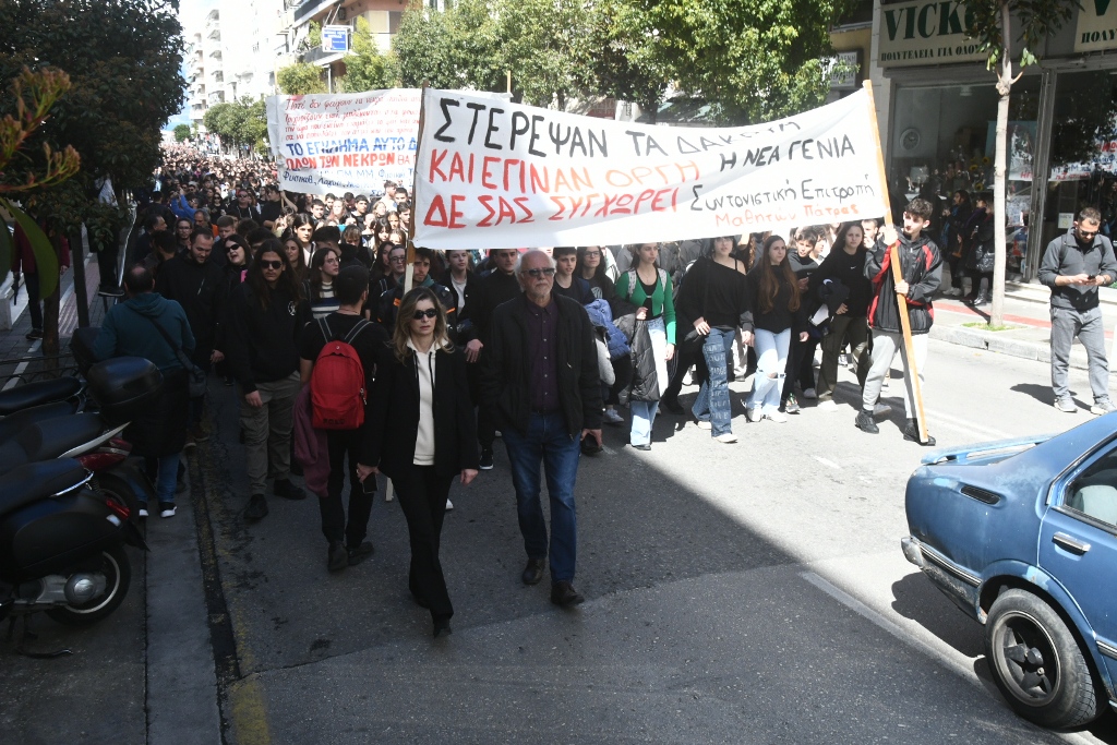 Πάτρα: Σύσσωμη η δημοτική αρχή στο νέο συλλαλητήριο