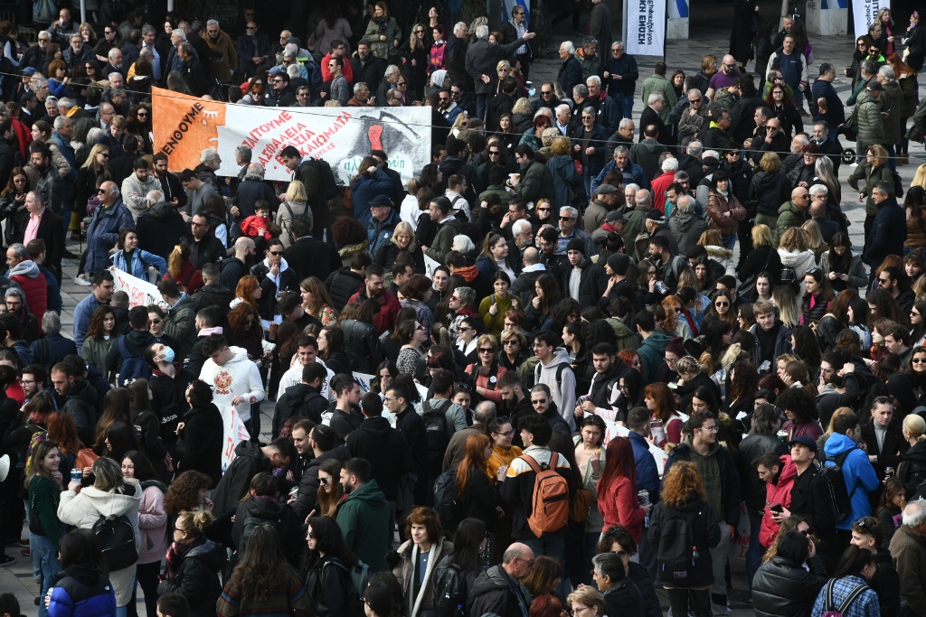 Πάτρα: Σύσσωμη η δημοτική αρχή στο νέο συλλαλητήριο