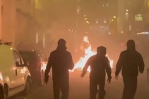 Γαλλία: Πάνω από 200 συλλήψεις στις διαδηλώσεις για το συνταξιοδοτικό - ΒΙΝΤΕΟ