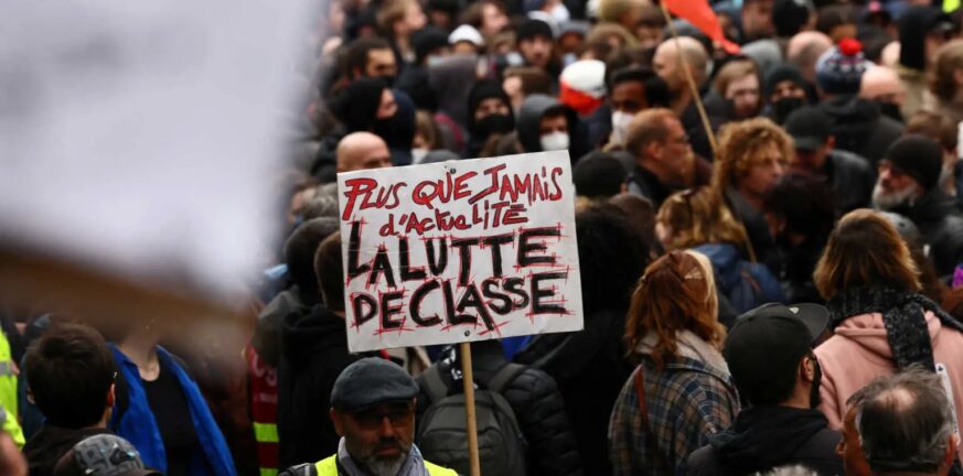 Γαλλία: Στις 14 Απριλίου η «μεγάλη ημέρα της κρίσης» για τη συνταξιοδοτική μεταρρύθμιση  Μακρόν 