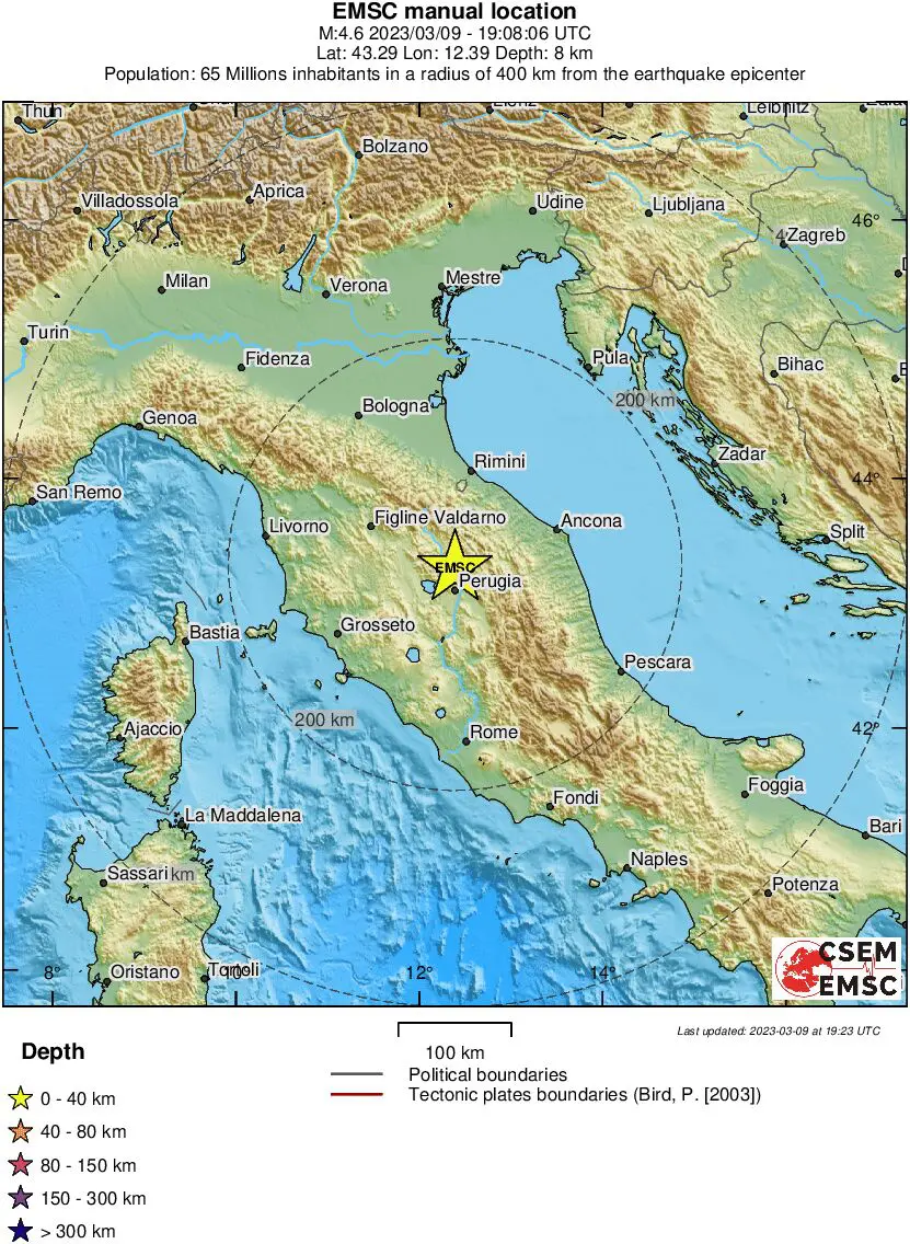 Ιταλία,σεισμός