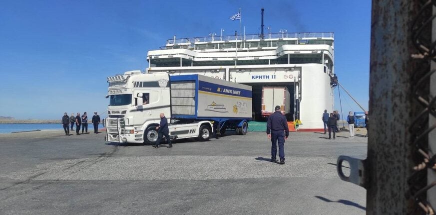 «ΚΡΗΤΗ ΙΙ»: Έφτασε στο λιμάνι Ηρακλείου ύστερα από μηχανική βλάβη νότια της Μήλου