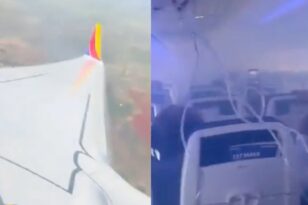 Πτήση – θρίλερ: Η καμπίνα γέμισε καπνούς – Έκτακτη προσγείωση για το αεροπλάνο της Southwest Airlines - BINTEO