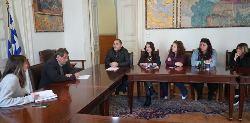 Πάτρα: Συνάντηση Πελετίδη με τους φοιτητές του Τμήματος Πολιτικών Μηχανικών του Πανεπιστημίου Πελοποννήσου