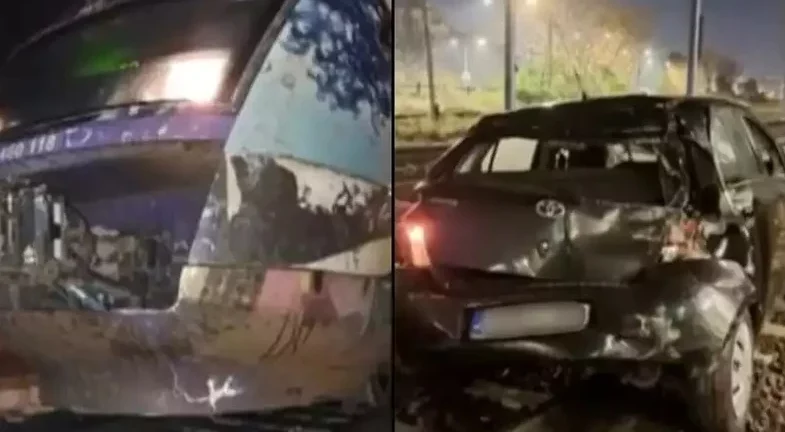 Συρμός είχε πέσει σε αυτοκίνητο στην Χαμοστέρνας - Δεν υπήρχε «επικοινωνία» με τους αρμόδιους