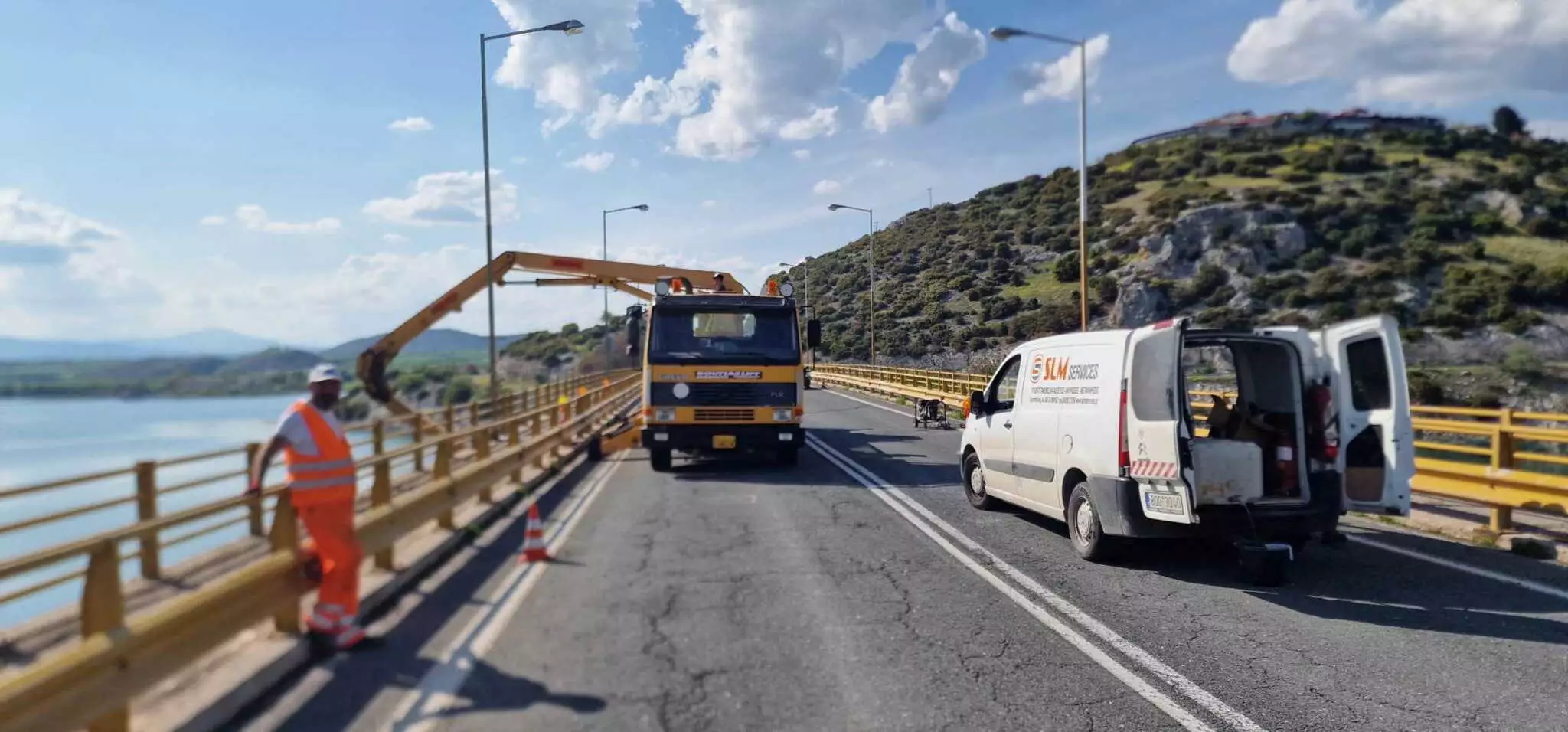 Κοζάνη: Με επιτυχία η δεύτερη φάση εργασιών στην Υψηλή Γέφυρα Σερβίων