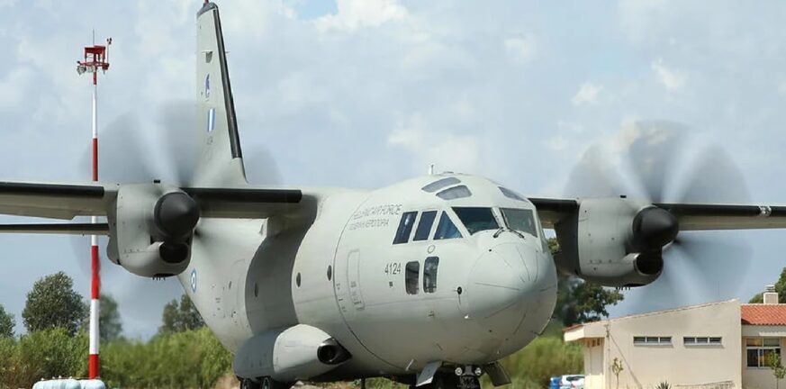 Προσγειώθηκε στο Τζιμπουτί το αεροσκάφος C-27 που θα παραλάβει τους Έλληνες από το Σουδάν