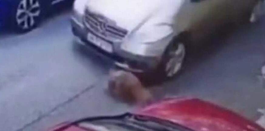 Κρήτη: Συγκλονιστικό ΒΙΝΤΕΟ με αυτοκίνητο που παίρνει φόρα και πατάει σκύλο
