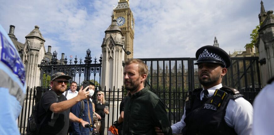 ΟΗΕ για νέο νόμο Βρετανίας: «Eπιβάλλει αδικαιολόγητους περιορισμούς» για τις διαδηλώσεις