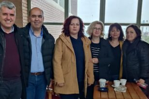 Αίγιο: Στις κινητοποιήσεις των δικαστικών υπαλλήλων βρέθηκε χθες ο υποψήφιος βουλευτής Αχαΐας του ΣΥΡΙΖΑ - ΠΣ Γ. Κυριακόπουλος