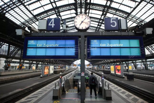 Γερμανία: Χωρίς τρένα για 24 ώρες - Νέα απεργία στους σιδηροδρόμους