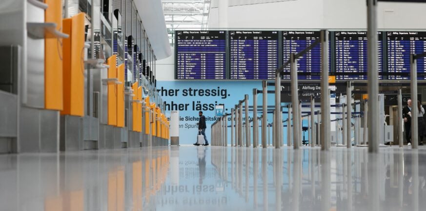 Γερμανία: Στάσεις εργασίας σε αεροδρόμια την Πέμπτη και την Παρασκευή 