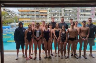 Οι κολυμβητές του ΝΟΠ συναντήθηκαν με Χρήστου-Παπαστάμου- Γκολομέεφ